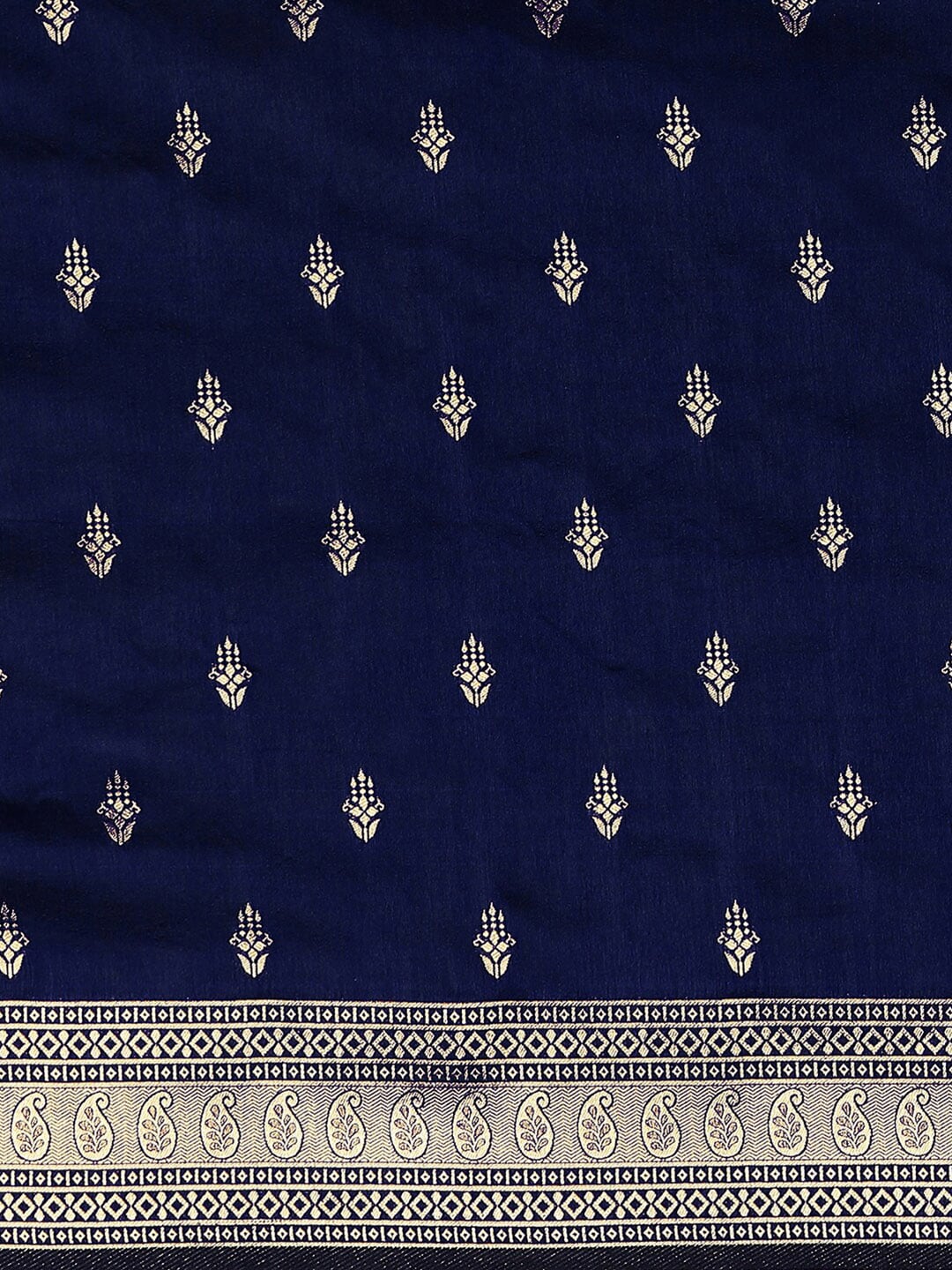 Mitera Ethnic Motifs Woven Design Zari Banarasi Saree | Swadesiicart