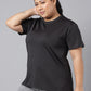 MKH Plus Size Drop-Shoulder Sleeves Dri-FIT Relaxed Fit Training T-shirt - Swadesiicart