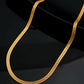 VOJ Men's Gold-Polished Self Designed Snake Chain | Swadesiicart