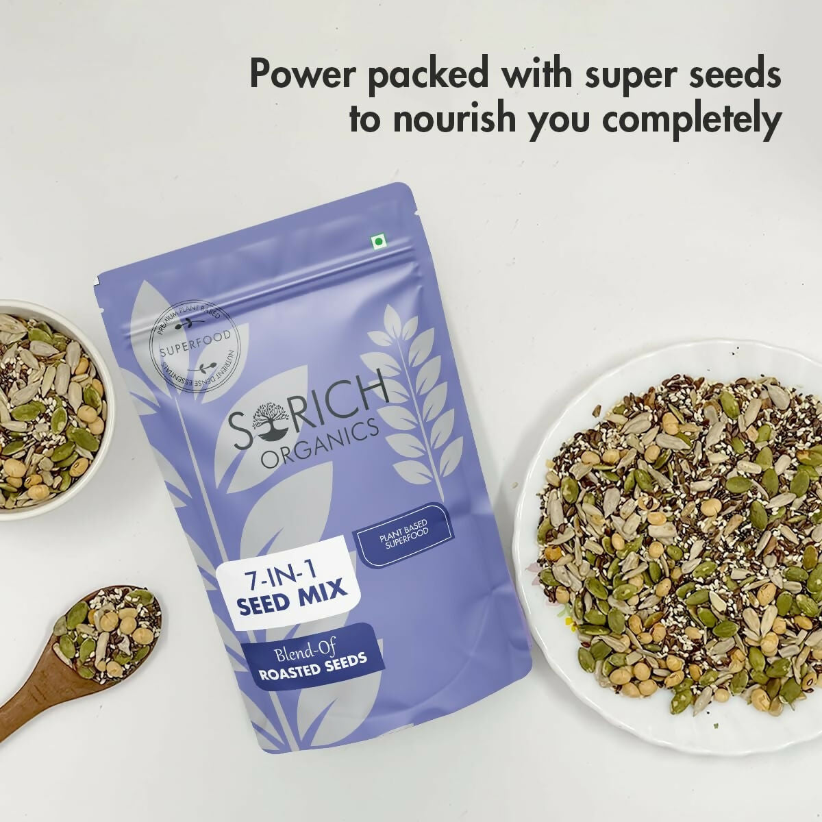 Sorich Organics 7 in one seeds mix - Swadesiicart