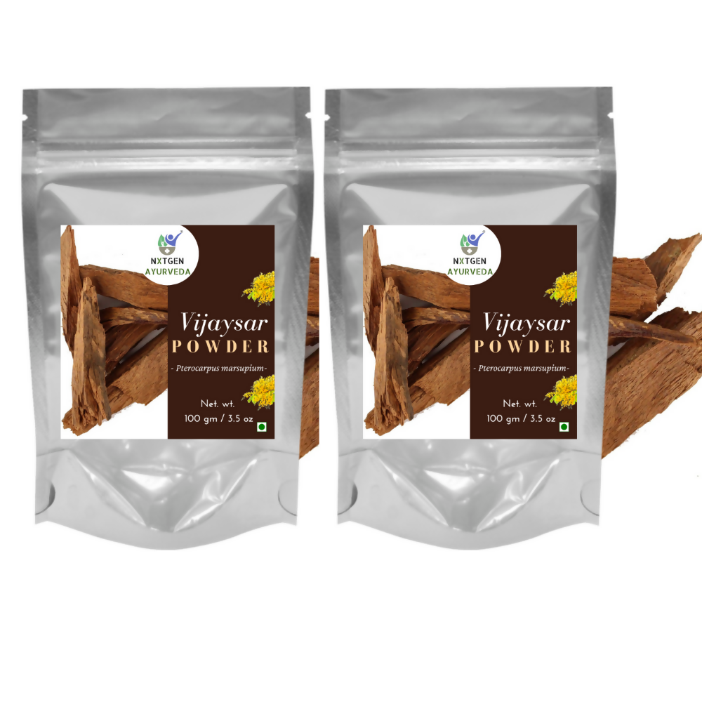 Nxtgen Ayurveda Vijaysar Powder - Oilcure Health & Beauty