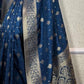 Kalini Ethnic Motifs Woven Design Zari Detailed Banarasi Saree | Swadesiicart