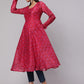 Aks Tie & Dyed Anarkali Kurta
