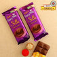 Bal Ganesha Rakhi & Cadbury Silk Chocolates