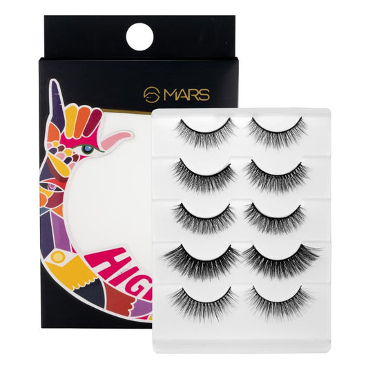 MARS Cosmetics Highlash False Eyelashes Set - 02 Dramatic - Swadesiicart