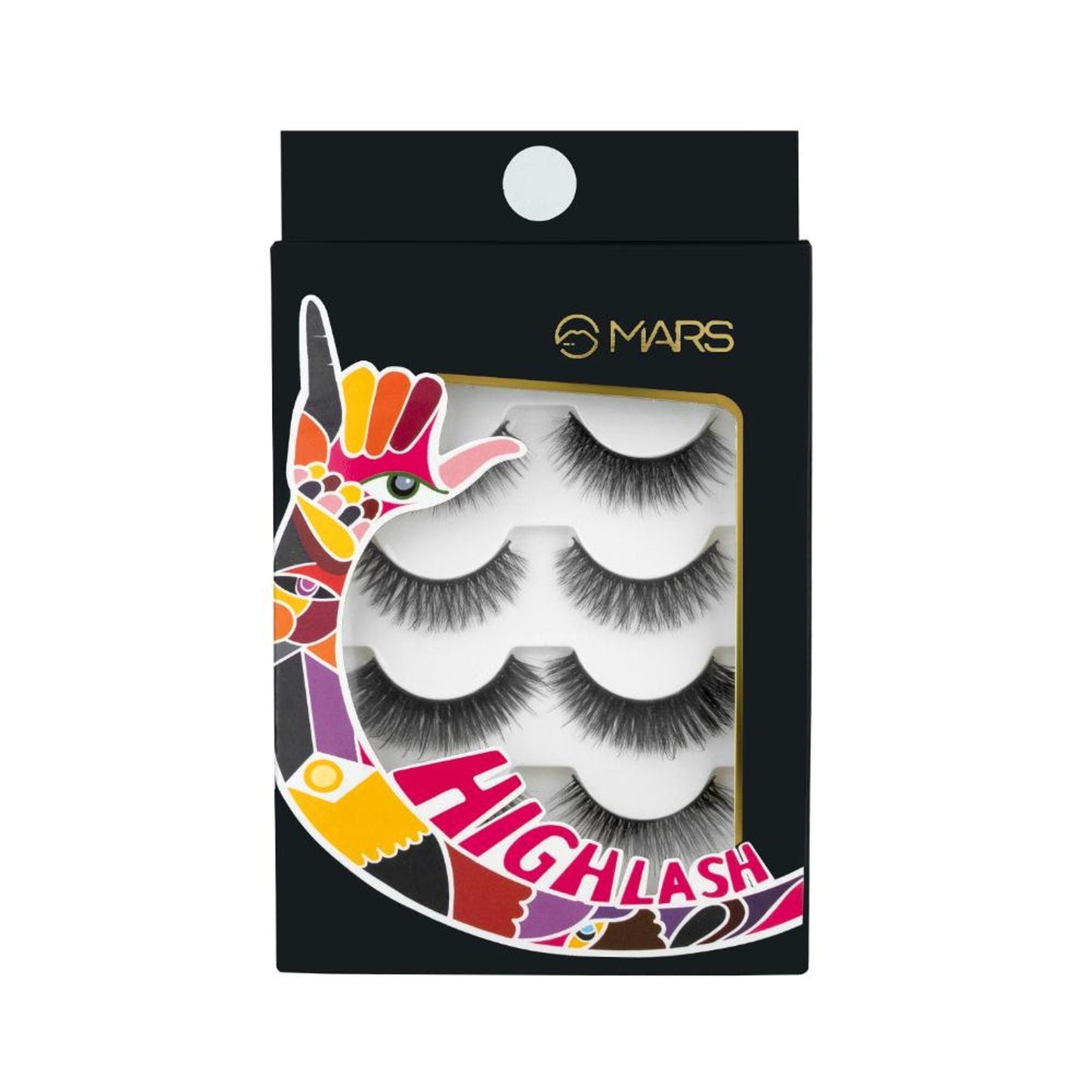 MARS Cosmetics Highlash False Eyelashes Set - 02 Dramatic - Swadesiicart