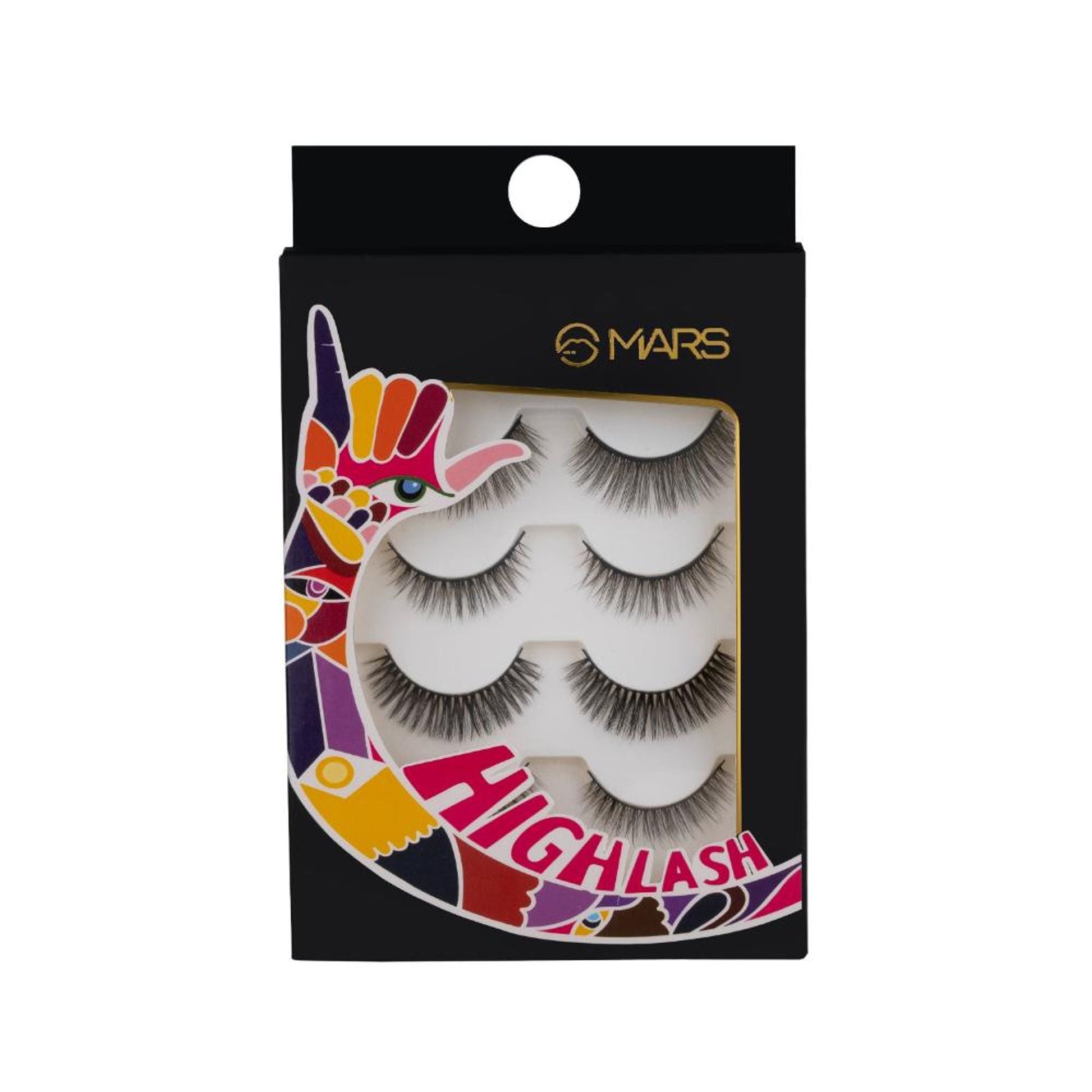 MARS Cosmetics Highlash False Eyelashes Set - 03 Natural Dramatic - Swadesiicart