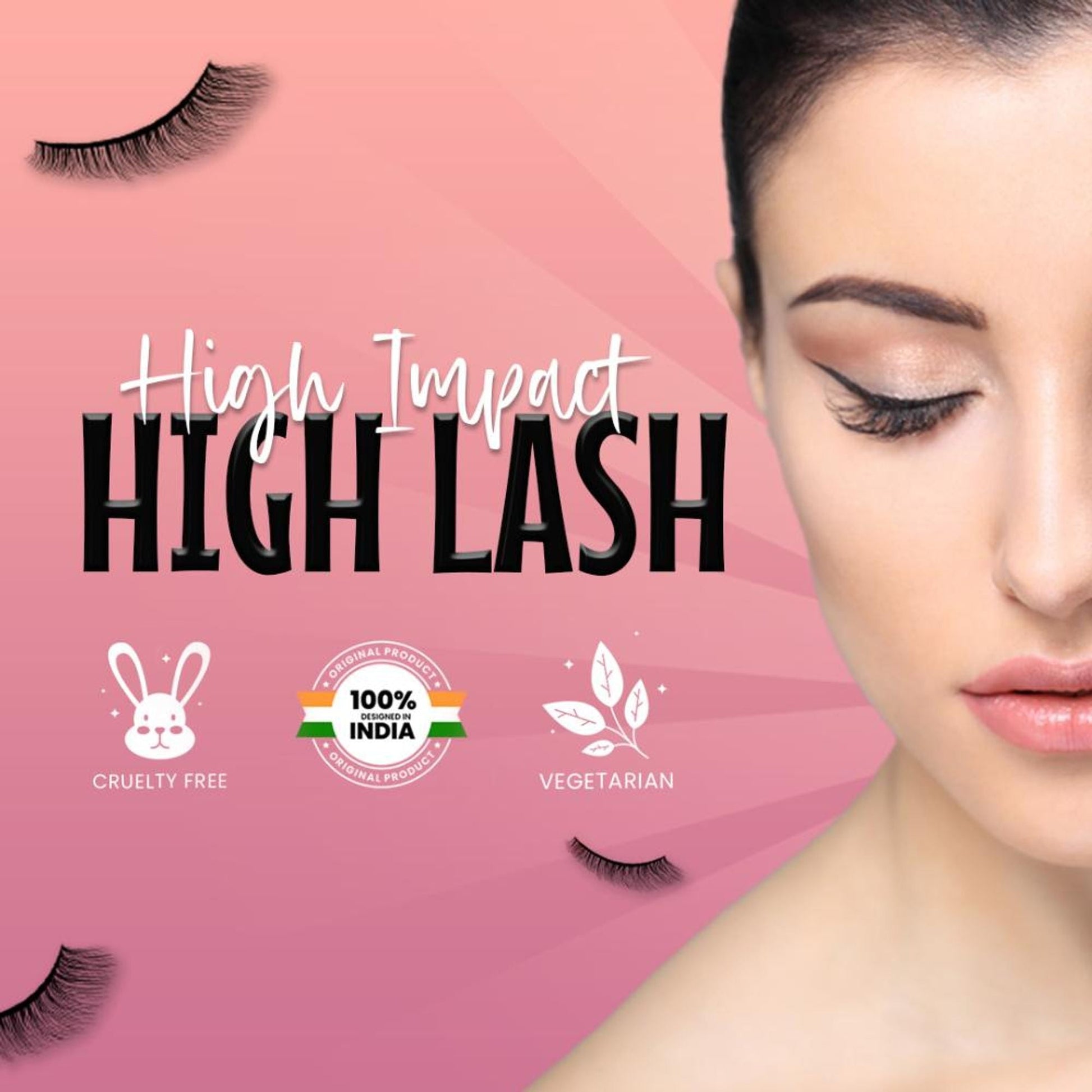 MARS Cosmetics Highlash False Eyelashes Set - 03 Natural Dramatic - Swadesiicart