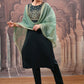 Vishudh Green Embroidered Straight Kurta with Trouser & Dupatta - Swadesiicart