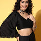 Tikhi Imli Woman Embellished Sequinned Satin Saree | Swadesiicart
