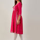Kalini Ethnic Motifs Printed Mirror Work Kurta - Swadesiicart