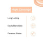Matt Look High Coverage Waterproof Oil Free Matte SPF 25 Foundation - Light - Swadesiicart