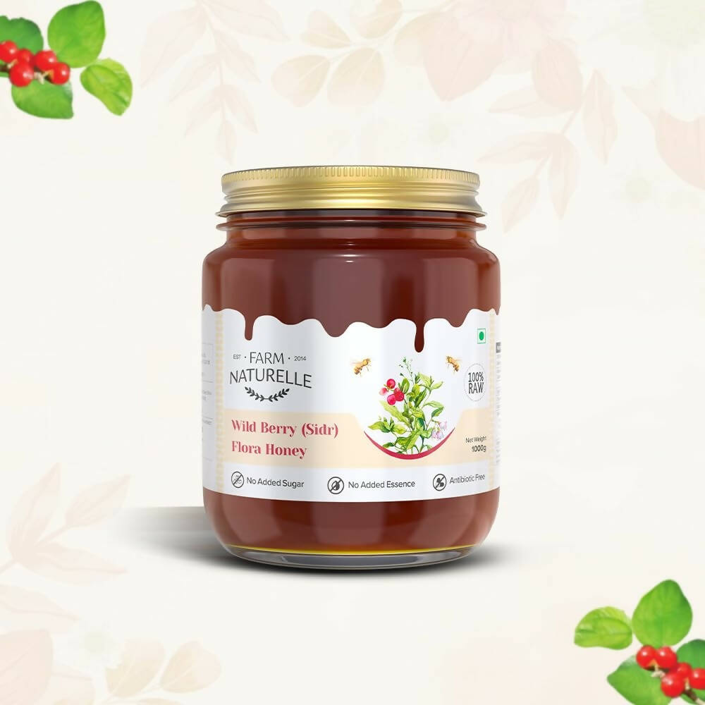 Farm Naturelle Wild Berry (Sidr) Flora Honey - Swadesiicart