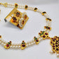 Handmade Beaded Pendant Necklace Set