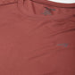 Alcis Men Rust Slim Fit T-shirt | Swadesiicart