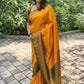 Kalini Ethnic Motif Woven Design Zari Banarasi Saree | Swadesiicart