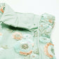 House of Panchhi Sea Green Net Sequins and Zarkan embroidery Lehenga choli & Dupatta | Swadesiicart