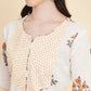 Designer Stylish white cotton Stitched Suit With Dupatta - Tanisha | Swadesiicart