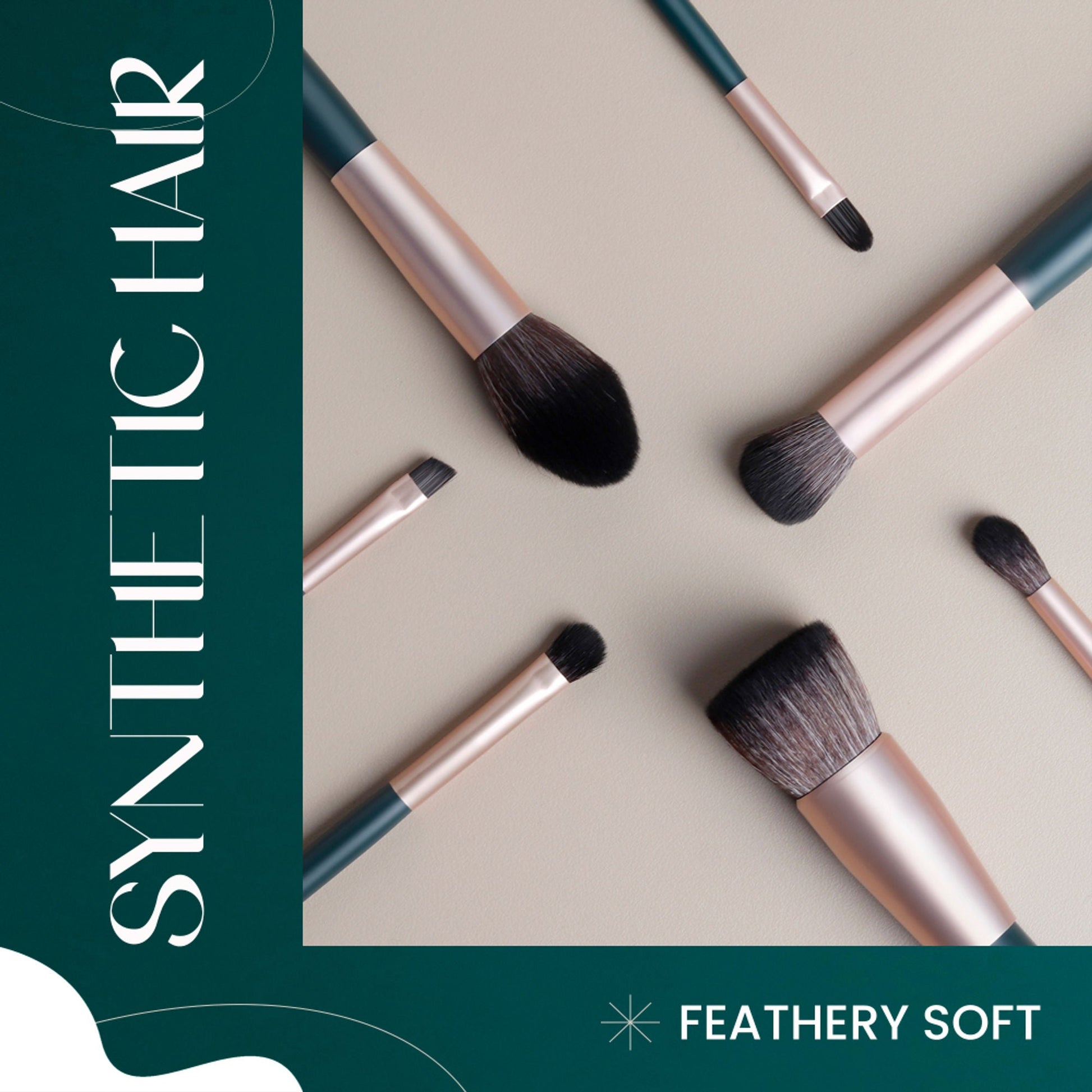 MARS Cosmetics Tools Of Titan Brush With Holder - Pack Of 8 - Swadesiicart