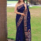 Kalini Woven Design Zari Silk Blend Banarasi Saree | Swadesiicart