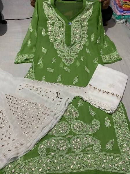 Arfa Fashion House New Collection Of Chikankari Gota Patti Lovers | Swadesiicart