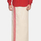Sethukrishna Off White Traditional Kerala Double Mundu For Men | Swadesiicart