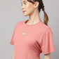 MKH Round Neck Short Sleeves Dri-FIT Yoga Sports Crop T-shirt - Swadesiicart