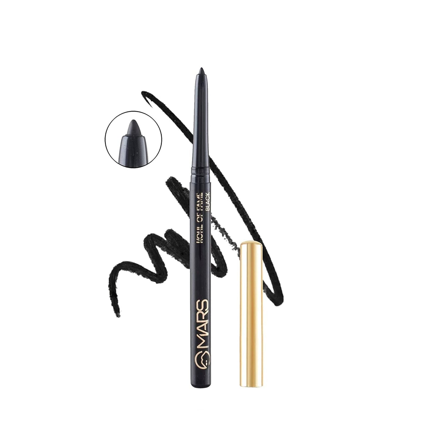 MARS Cosmetics Kohl Of Fame Kajal - Black - Swadesiicart