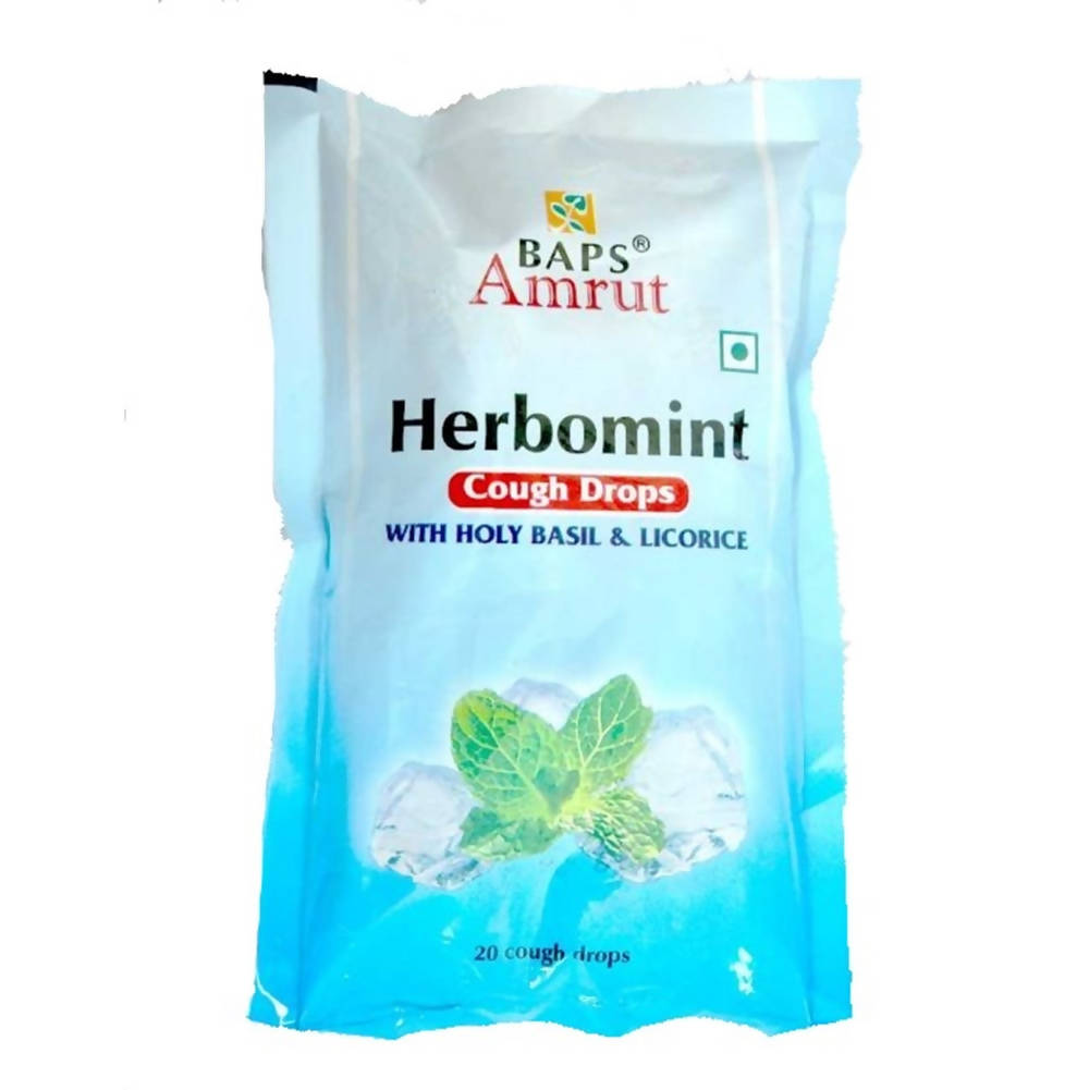 Baps Amrut Herbomint Cough Drops | Swadesiicart