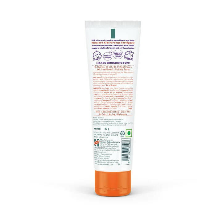 Himalaya Kids Orange Toothpaste - Swadesiicart