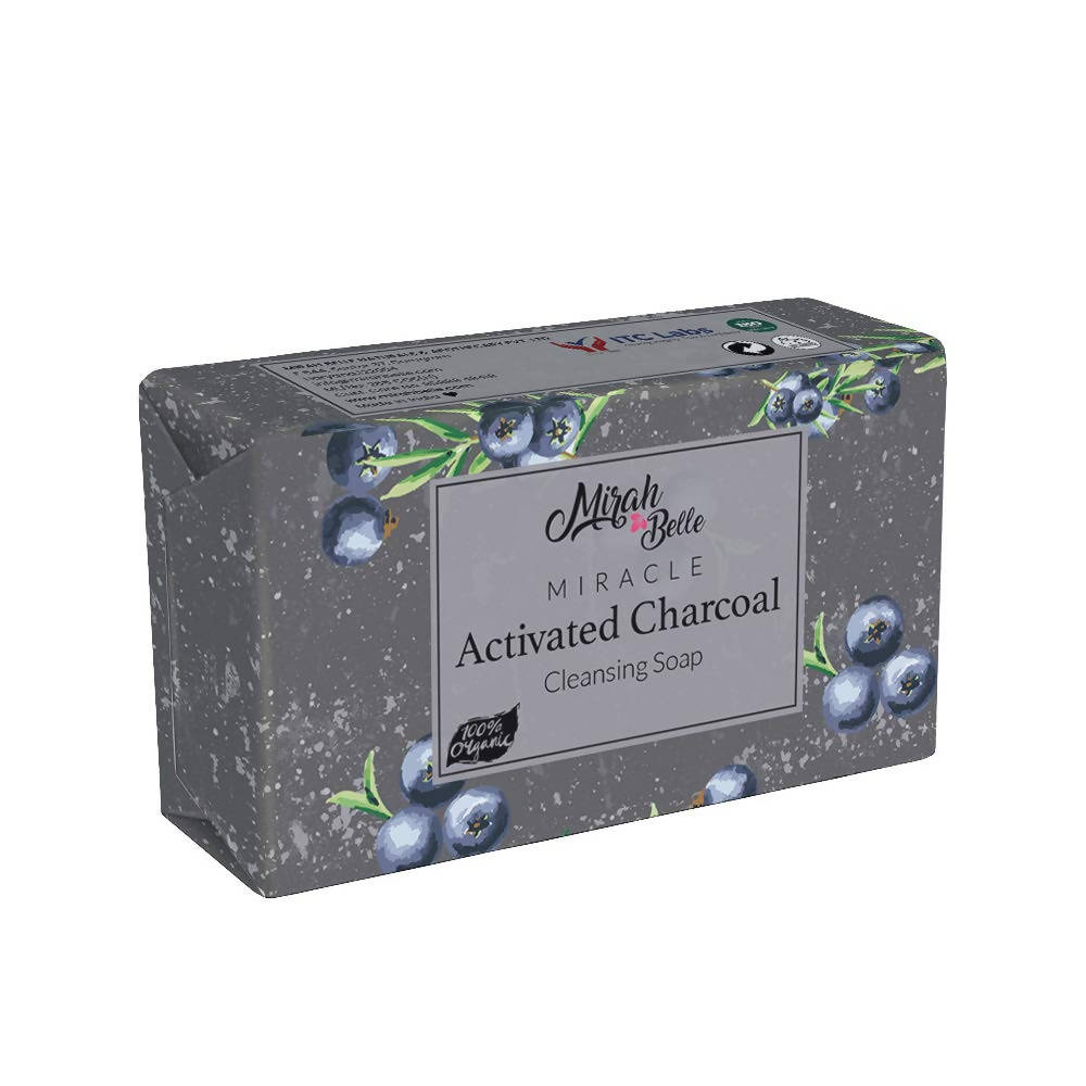 Mirah Belle Activated Charcoal Cleansing Soap - Mirah Belle Naturals