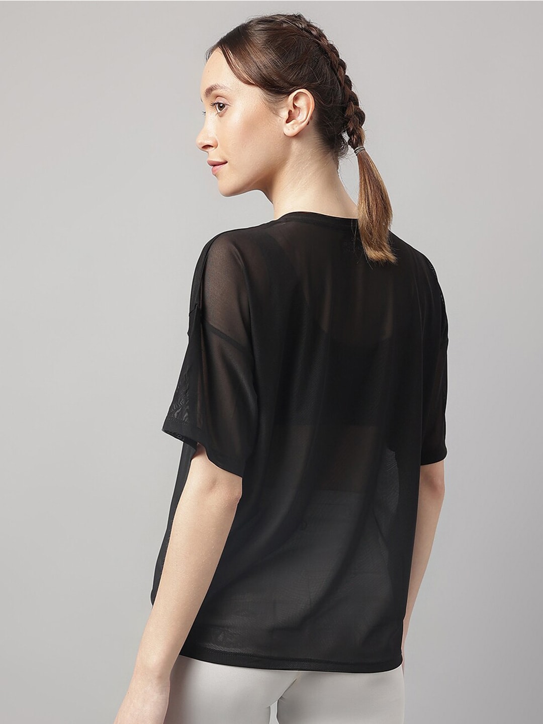 MKH Semi Sheer Dri-FIT Sports T-shirt - Swadesiicart