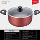 Nonstick Coated Aluminium Biriyani Pot (8 Litre,30 cm) - Swadesiicart