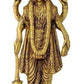 Artvarko Brass Lord Vishnu Narayan Holding Club Brass Statue - Swadesiicart