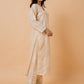 HOUSE OF KARI Floral Embroidered Silk Chikankari Kurta | Swadesiicart