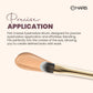 MARS Cosmetics Artist's Arsenal Professional Flat Crease Brush - Golden - Swadesiicart