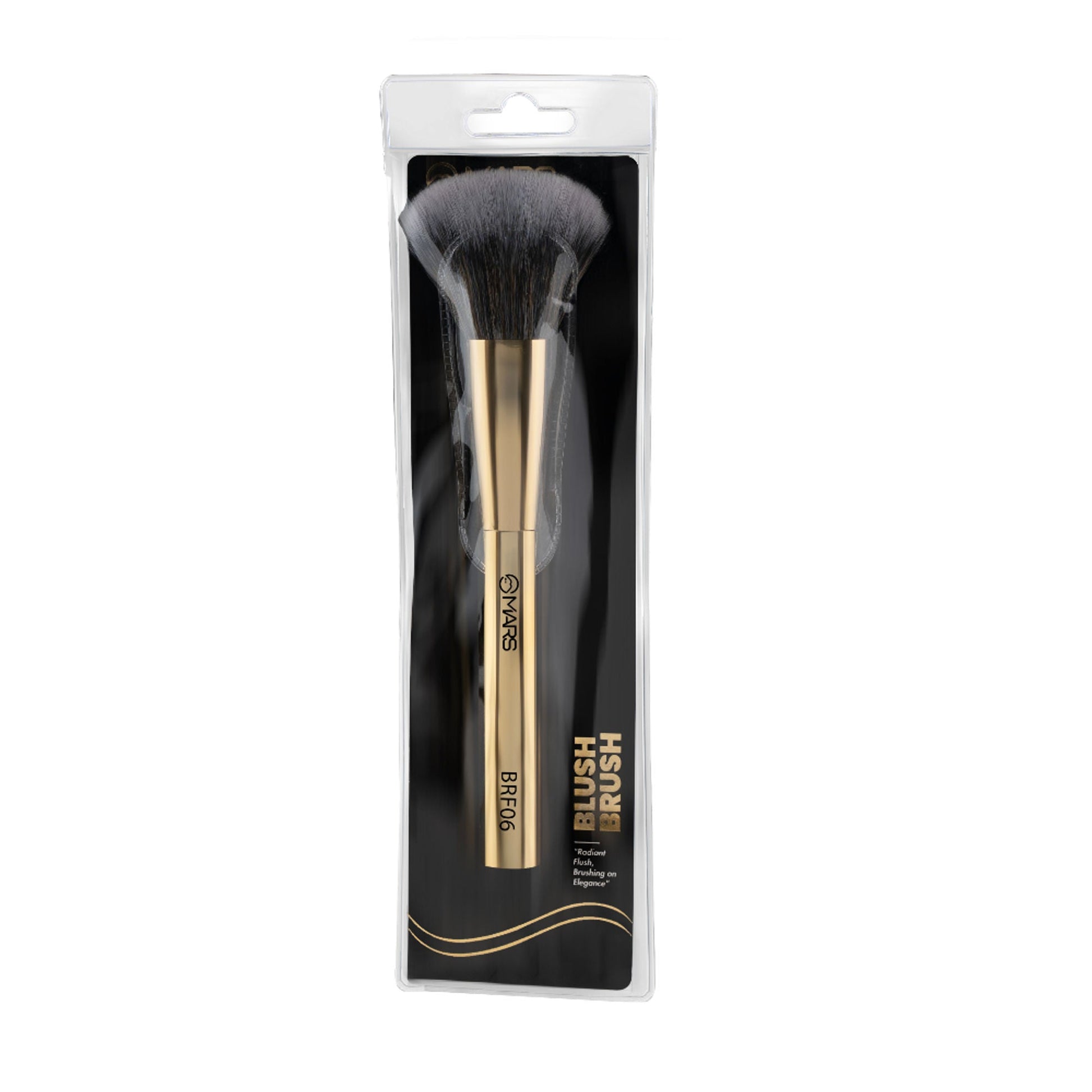 MARS Cosmetics Artist's Arsenal Professional Blush Brush - Golden - Swadesiicart