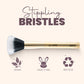 MARS Cosmetics Artist's Arsenal Professional Stippling Brush - Golden - Swadesiicart