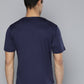 Alcis Anti Static Applique Slim Fit Running T-shirt | Swadesiicart