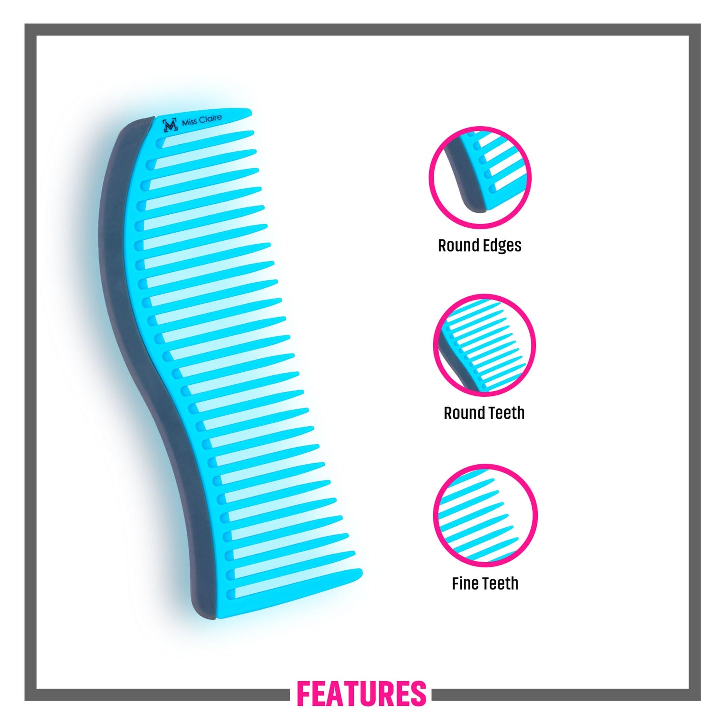 Miss Claire 122Rp Hair Comb | Swadesiicart