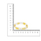 Clear Quartz & Citrine Yellow and White Beads Bracelet - Ruby Raang | Swadesiicart