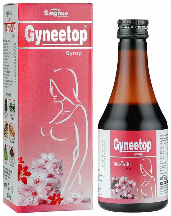 Sagius Gyneetop Syrup | Swadesiicart
