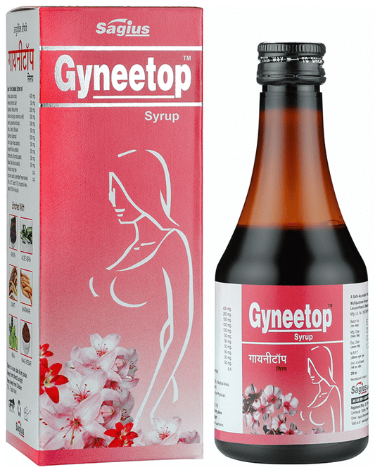 Sagius Gyneetop Syrup | Swadesiicart
