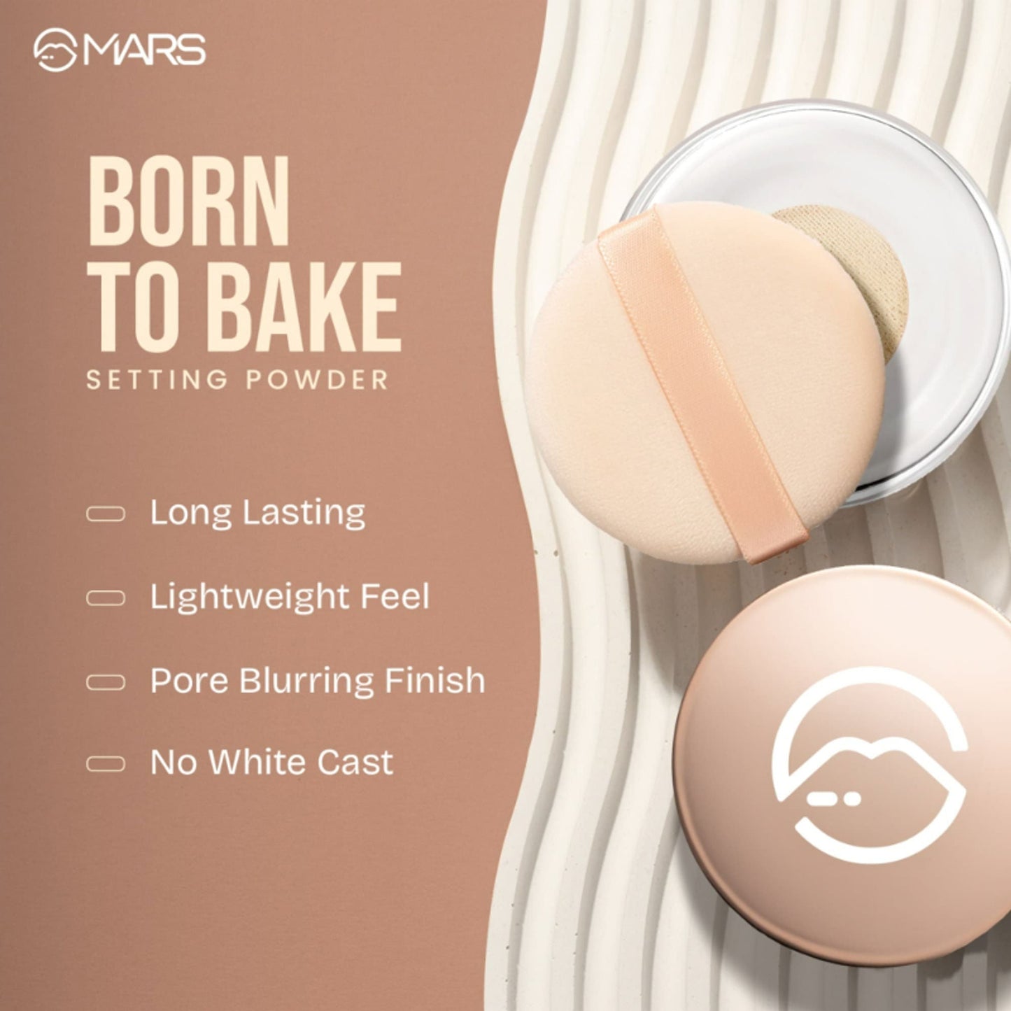 MARS Cosmetics Born To Bake Setting Loose Powder - Translucent - Swadesiicart