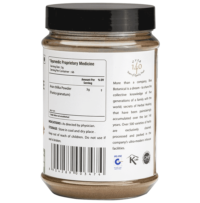 Bixa Botanical Pomegranate Peel Powder | Swadesiicart