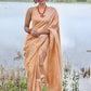 Kalini Ethnic Motifs Woven Design Zari Banarasi Saree | Swadesiicart