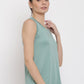 MKH Women Green Dri-FIT T-shirt - Swadesiicart
