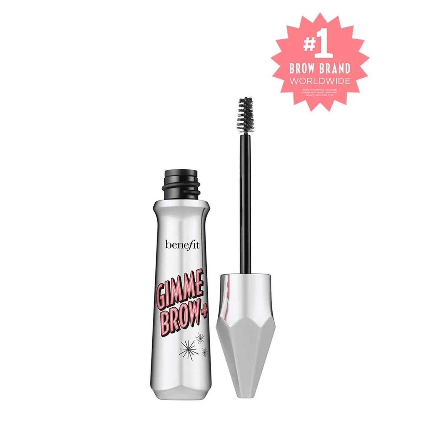 Benefit Cosmetics Gimme Brow+ Brow-Volumizing Fiber Gel - 4.5 Neutral Deep Brown