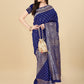 Kalini Ethnic Motifs Woven Design Zari Banarasi Saree | Swadesiicart