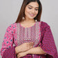 House of RP Women's Pink Cotton Kurta & Dupatta Set | Swadesiicart